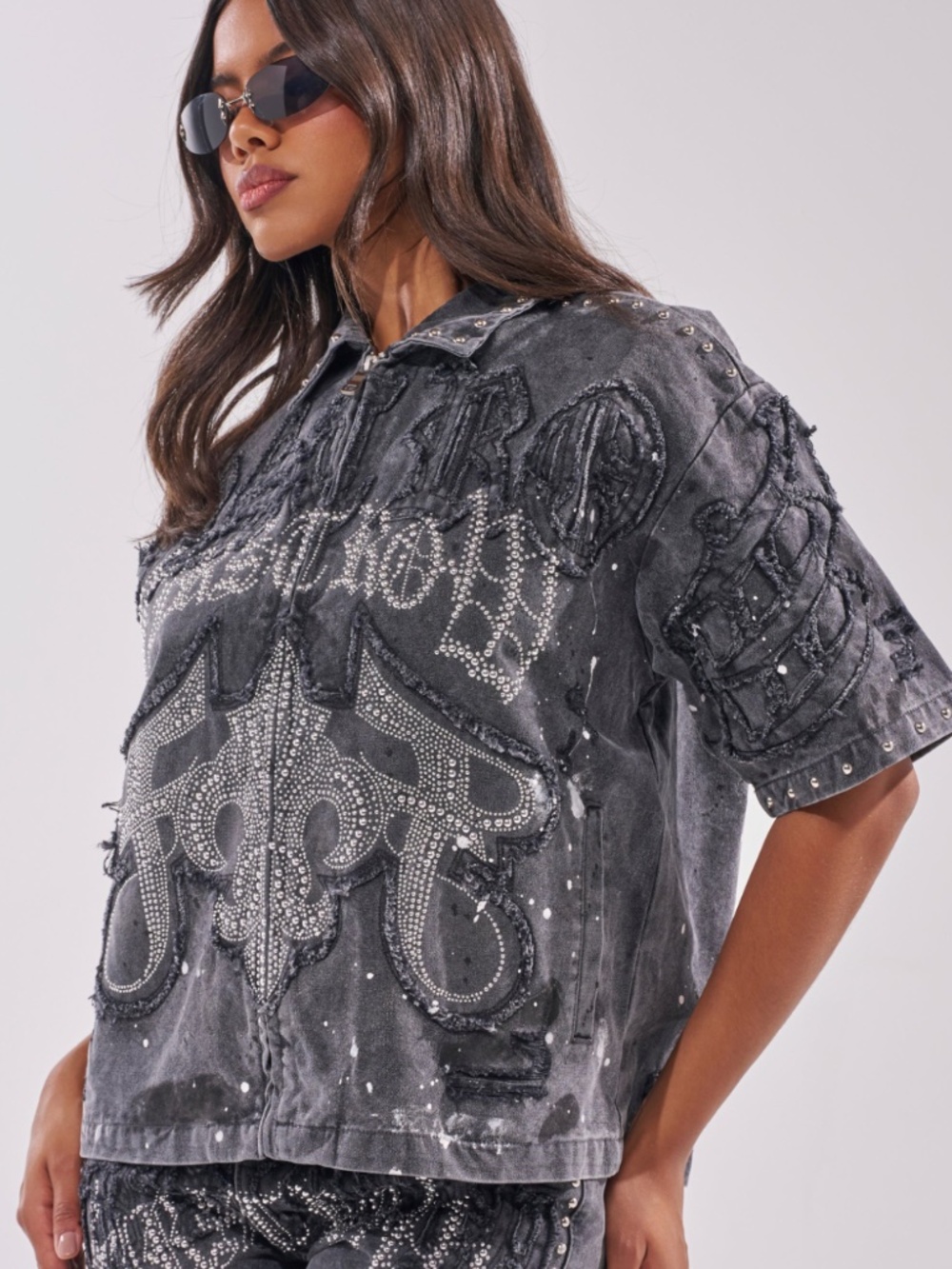 NOT LIKE THE REST EMBELLISHED TOP